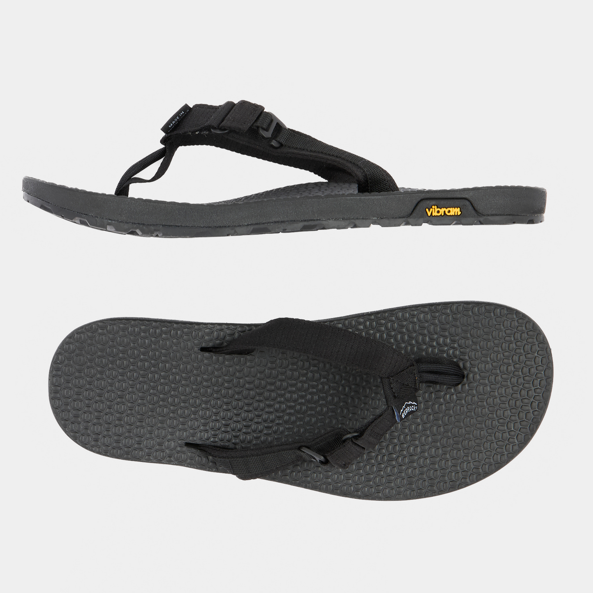 Rockhound Sandals (Black) – Bedrock Footwear